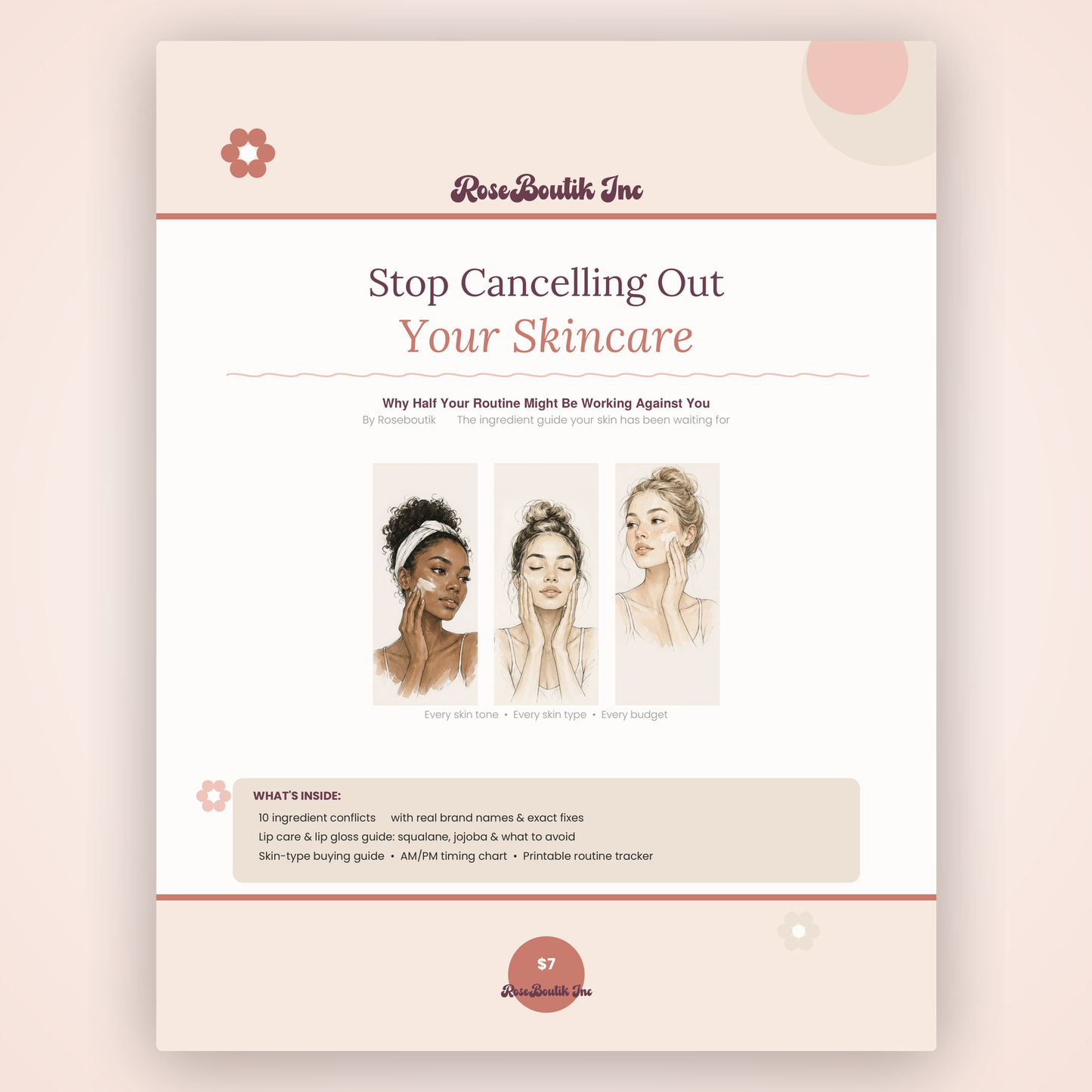 Stop cancelling out your skincare
